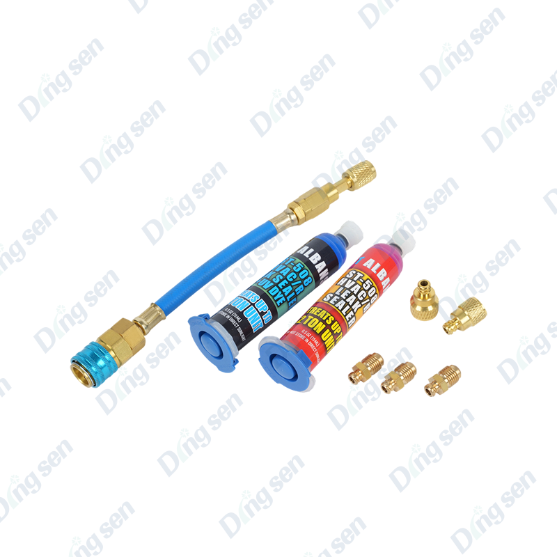 Sistem pengisian sealant penghawa dingin automotif
